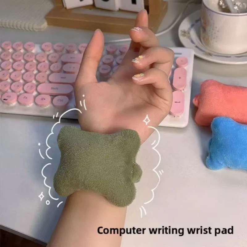Multi_purpose Wrist Pad Mouse Wrist Guards Hair Band Mouse Wrist Soft Freely Moveable Wrist Hand Pillow For Office Worker Gamer