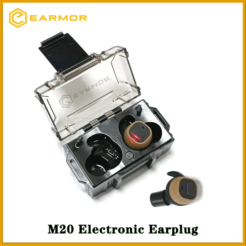 EARMOR M20 electronic anti-noise earplugs,For Manufacturing,Maintenance & Gun Range Noise Canceling Hearing Protection Headset