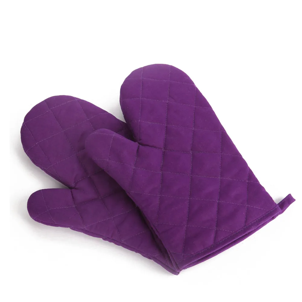 One Piece Microwave Gloves BBQ Gloves Anti-Scalding Oven Baking Mitts Heat Resistant Kitchen Baking Cooking Tool view 4