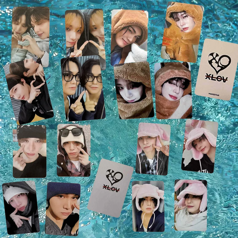 

KPOP XLOV I'MMA BE 4 шт./компл. альбом глянцевая фотокарта высокого качества Wumuti Rui двухсторонняя печать LOMO карты Hyun HARU подарки для фанатов