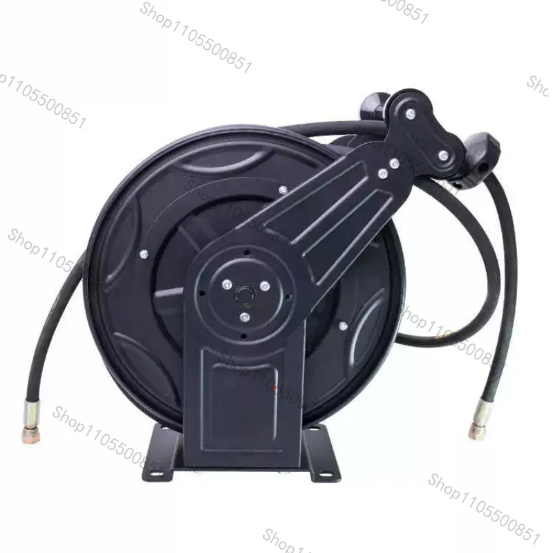 Manufacturer High Pressure Washer Hose Reel Wall Mounted Retractable Water Reel Car Wash EquipmentSmall 6*14mm pipe diameter