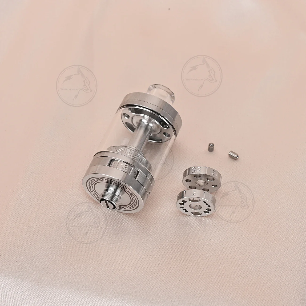 Wolfcoolvape VWM Imperia rta mtl 22mm 316ss خزان رذاذ 5ml rta خزان قابل لإعادة البناء Vape RTA