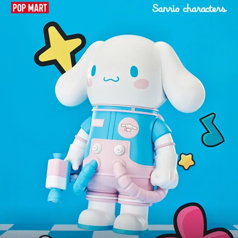 POPMART MEGA SPACE MOLLY 400% Sanrio Characters Series Cute Anime Figure Blind Box Collectible Doll Ornaments Gift