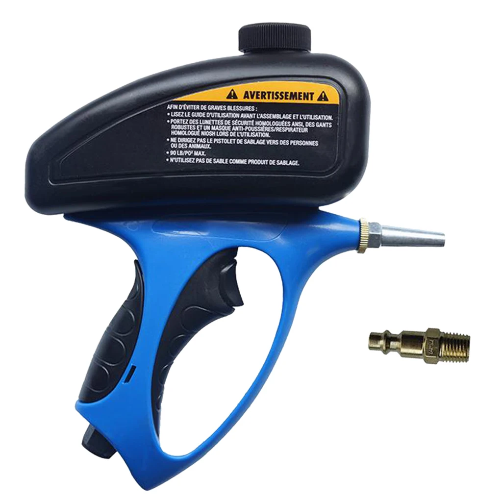 Portable Gravity Feed Sandblasting Handheld Cleaning