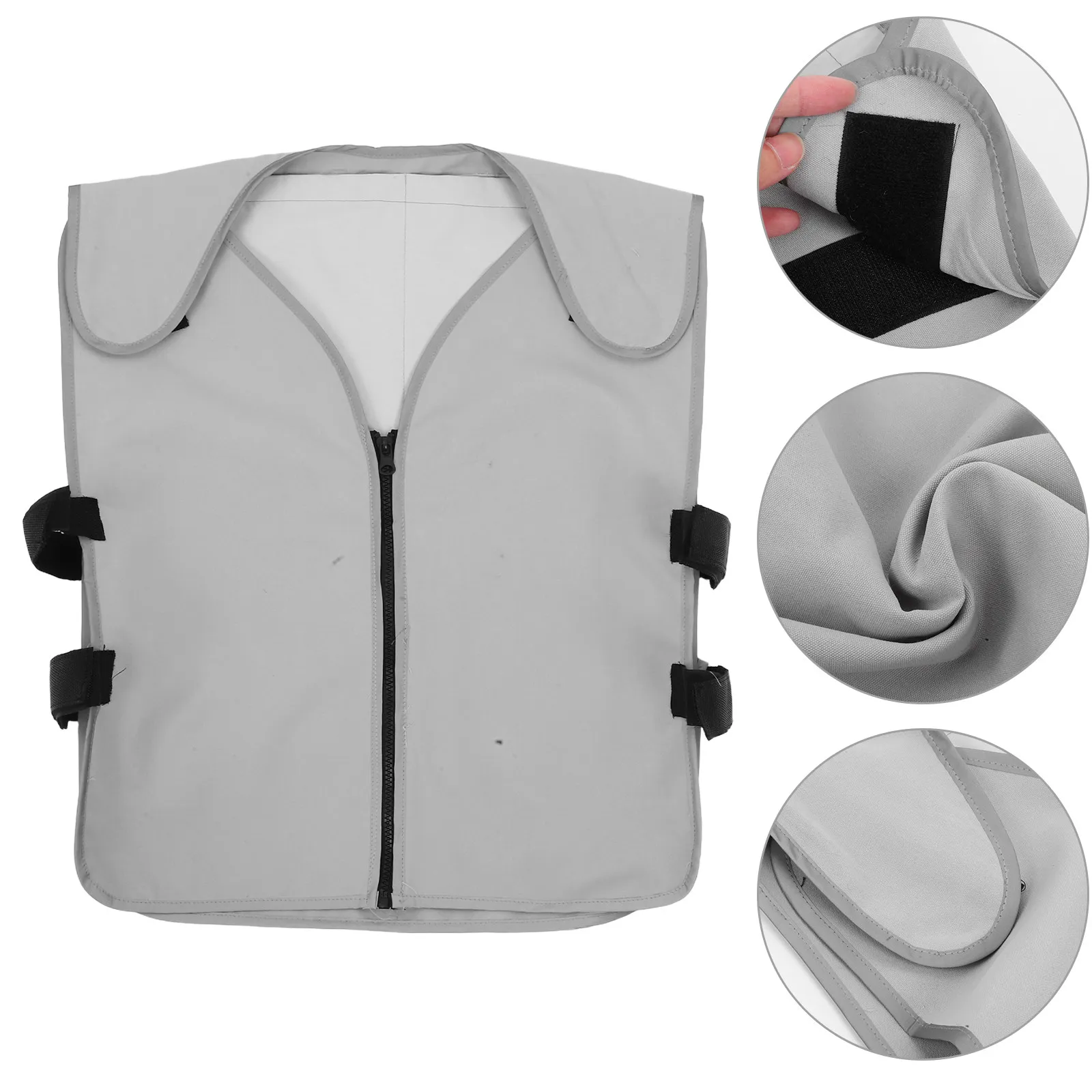 

1Set Cooling Vest Plus Size Adjustable Lightweight Rapid Cooling Summer Vest for Men Women Outdoor Sports Work