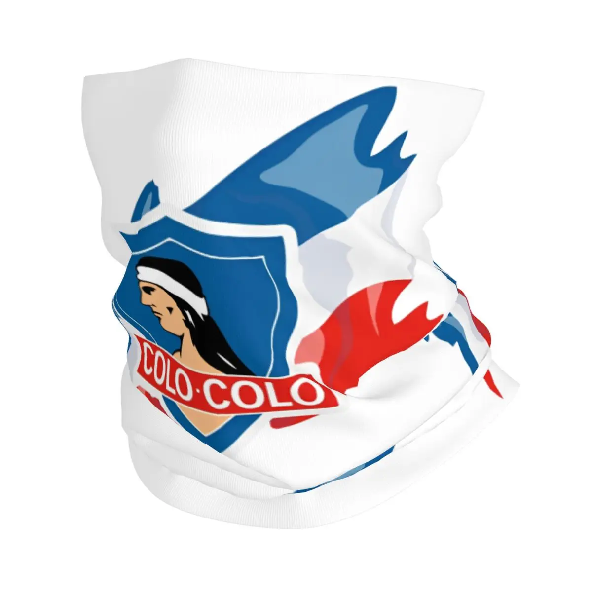 

Chile Football Colo-Colo Bandana Neck Cover Printed Eterno Campeon Mask Scarf Multi-use Cycling Scarf Running for Men Women