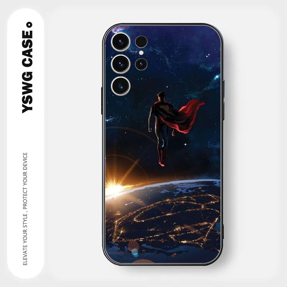 Superman Super Hero Phone Case For Samsung Galaxy A S 20 21 22 23 12 13 32 33 34 51 52 53 54 71 FE Ultra Plus Cover