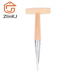 1PC Home Gardening Wooden Planting Seeds And Bulbs Tools Hand Digger Seedling Remover Seed Planter Tool