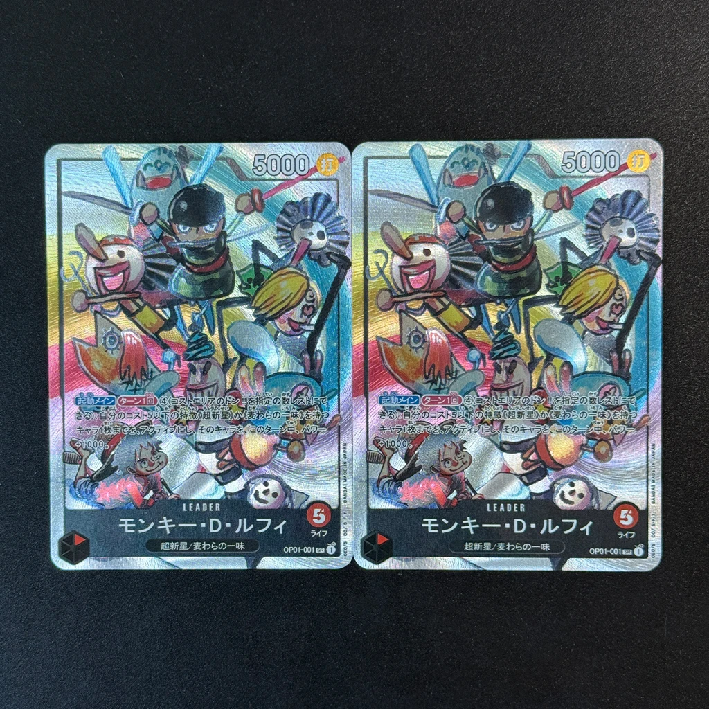 

DIY карандаш для рисования цельная карта самодельная грубая вспышка Луффи Зоро Санджи Чоппер Jinbe соломенная шляпа пираты ‌ Сборная карта OPCG