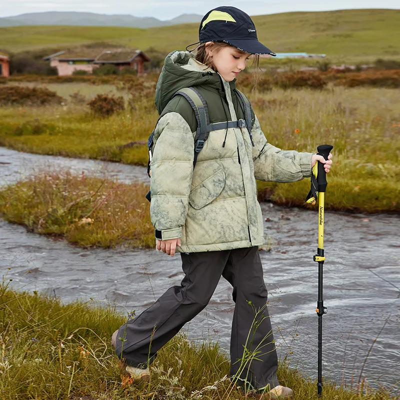 

UNITIM Toddler Girls Down Jacket 2025 Winter Hooded Thicken Windproof Kids Baby Girls Outerwear Coat Pocket Children Girl Parkas