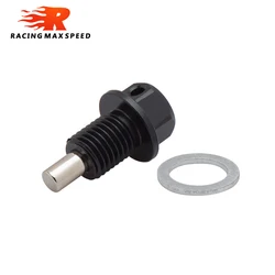 Racing M10 M12 M14X1.5/1.25, M18X1.5 Magnetic Dress Up Oil Drain Plug Magnetic Engine Oil Sump Nut