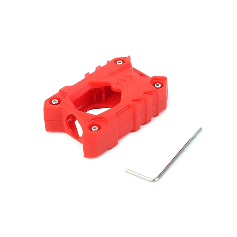 

A11M-For Can-Am Ryker / Outlander Sporty Key Shell, Ignition Key Cover Key Holder Key Case With Hole Replacement Parts Red