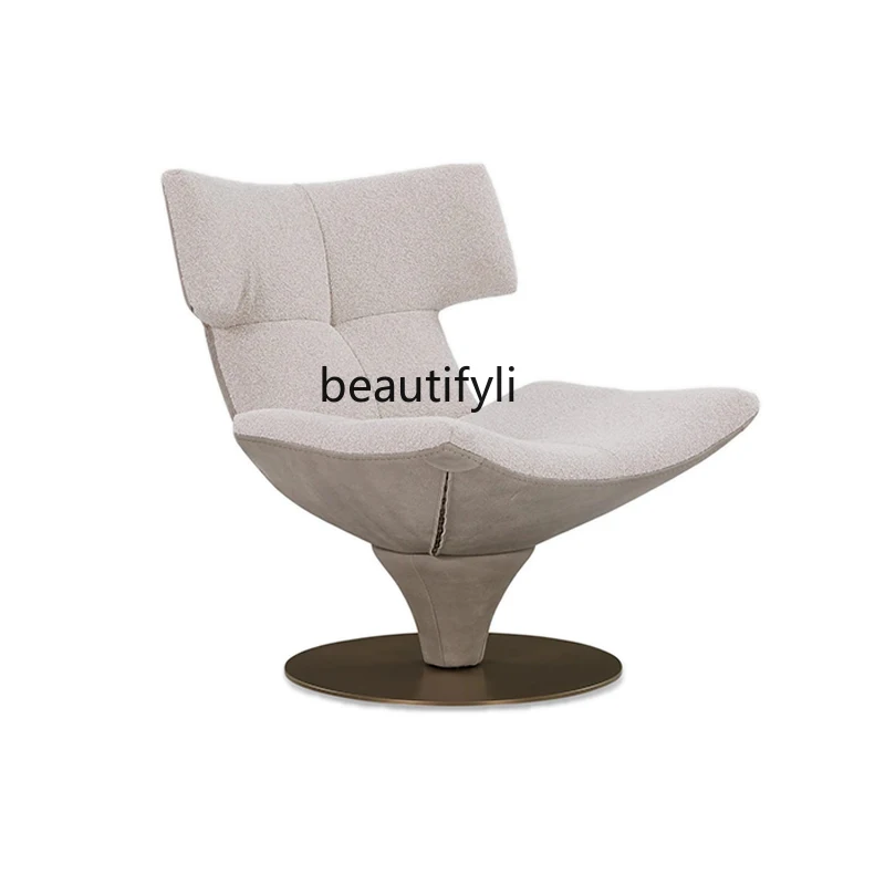 Designer simple and modern, armchair Italian back leisure chair household sofa chair