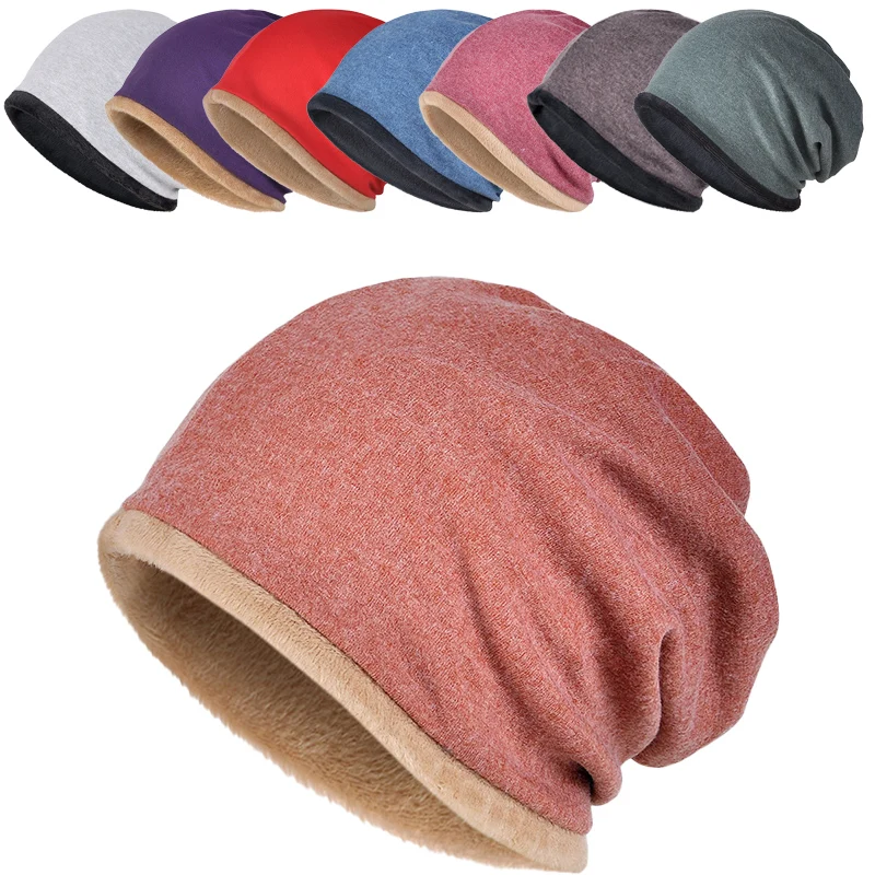 

New Hat And Neck Dual-Purpose Outdoor Thickened Winter Hooded Men's Women's Cotton Fashion Riding Windproof And Warm Baotou Hat