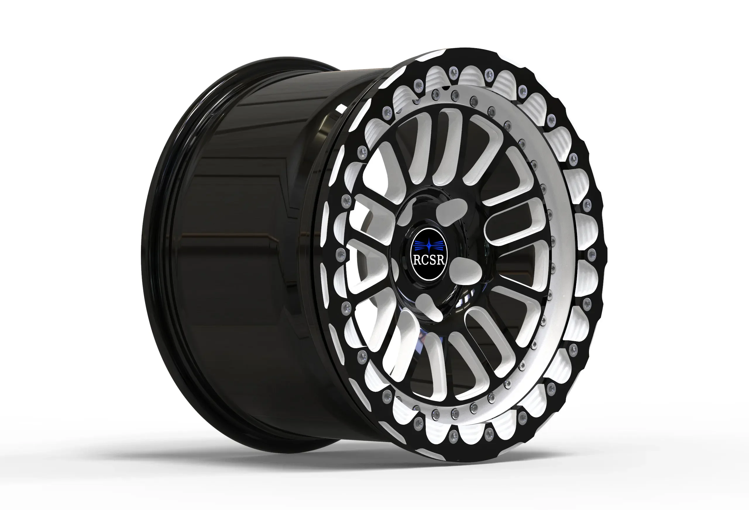 

RCSR ATV&UTV Forged Beadlock Rims 18 19 20 21 22 23 24 Custom Wheel Off Road Wheel 6x139.7 5x114.3 5*127 5*112 5*120 For Belak