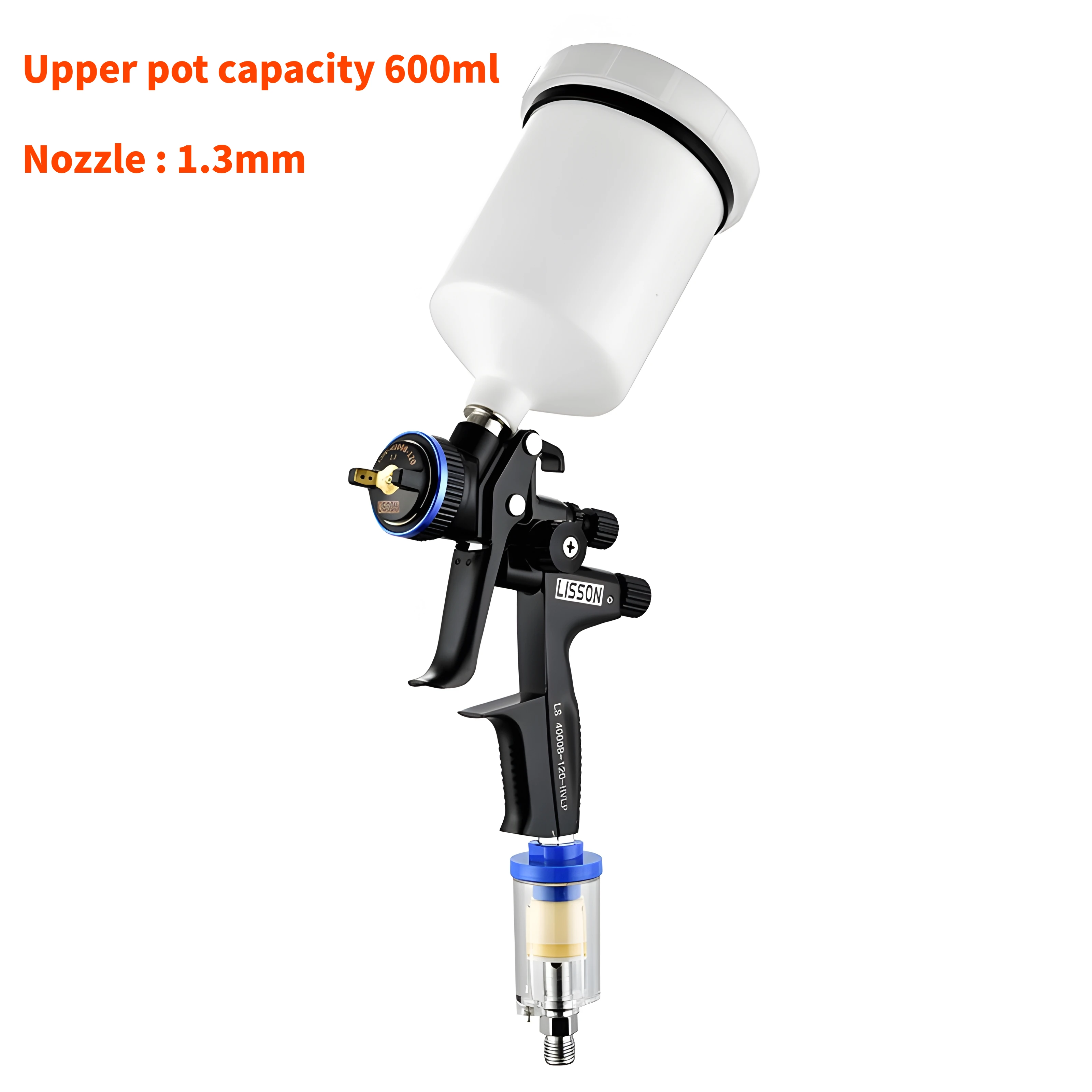 1.3mm Spray Paint Gun Car Finish Furniture Paint High Atomization Professional Paint-saving Pneumatic Paint Spray Gun