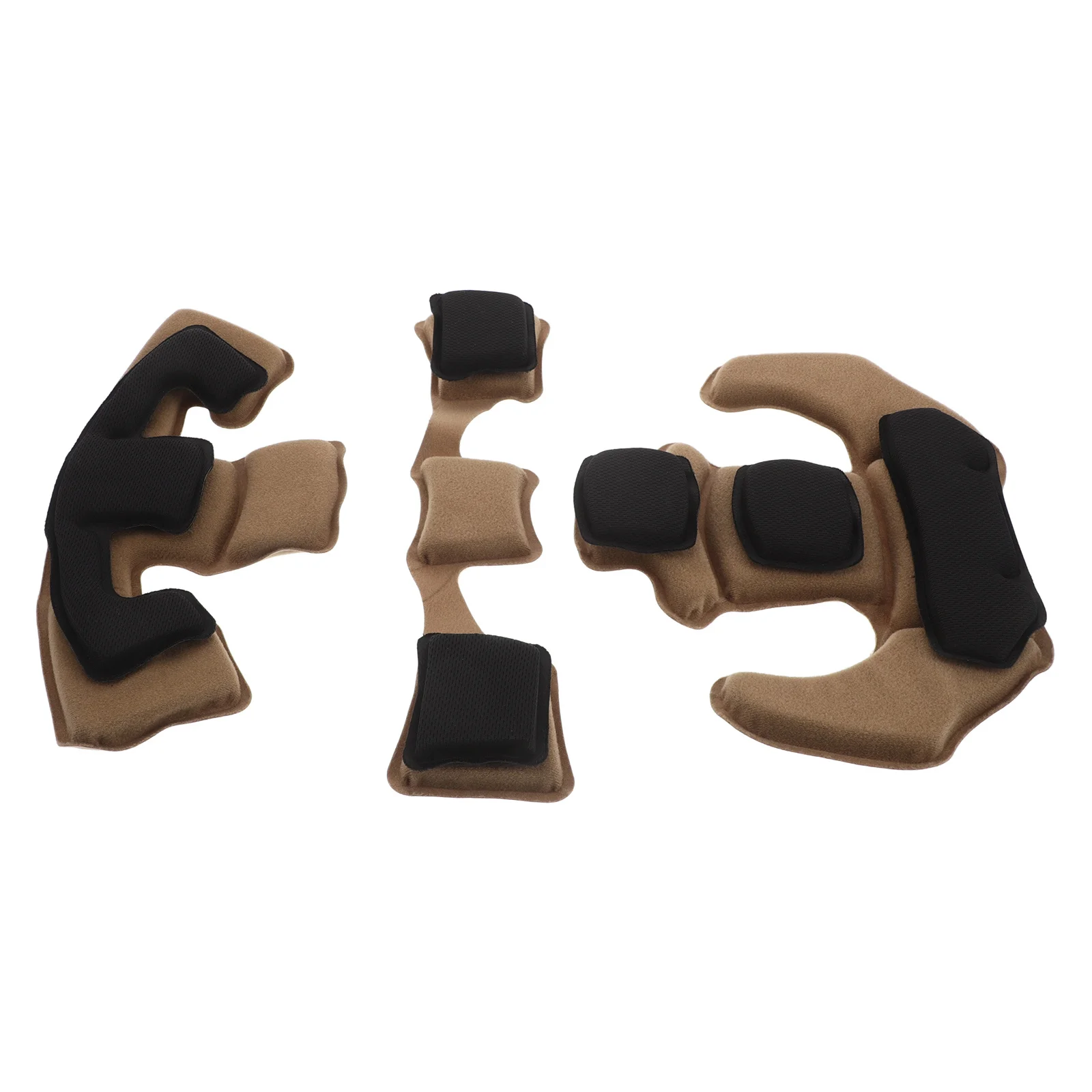 Multiple Pads Liner Set Comfortable Wear Head Protection Easy Replacement Various Helmets Durable Full Foam Cushioning
