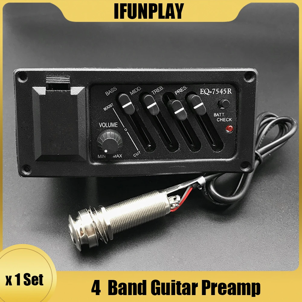 4 Band Guitar Picku… - image