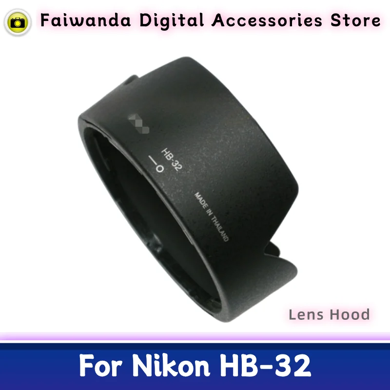 New Original Genuine Front Lens Hood HB-32 For Nikon AF-S NIKKOR 18-70mm /18-105mm / 18-135mm / 18-140mm Lens (67mm)