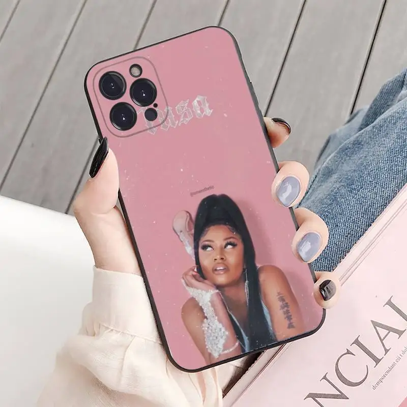 Nicki Minaj Rapper Phone Case For iPhone 14 11 12 13 Mini Pro XS Max Cover 6 7 8 Plus X XR SE 2020 Funda Shell