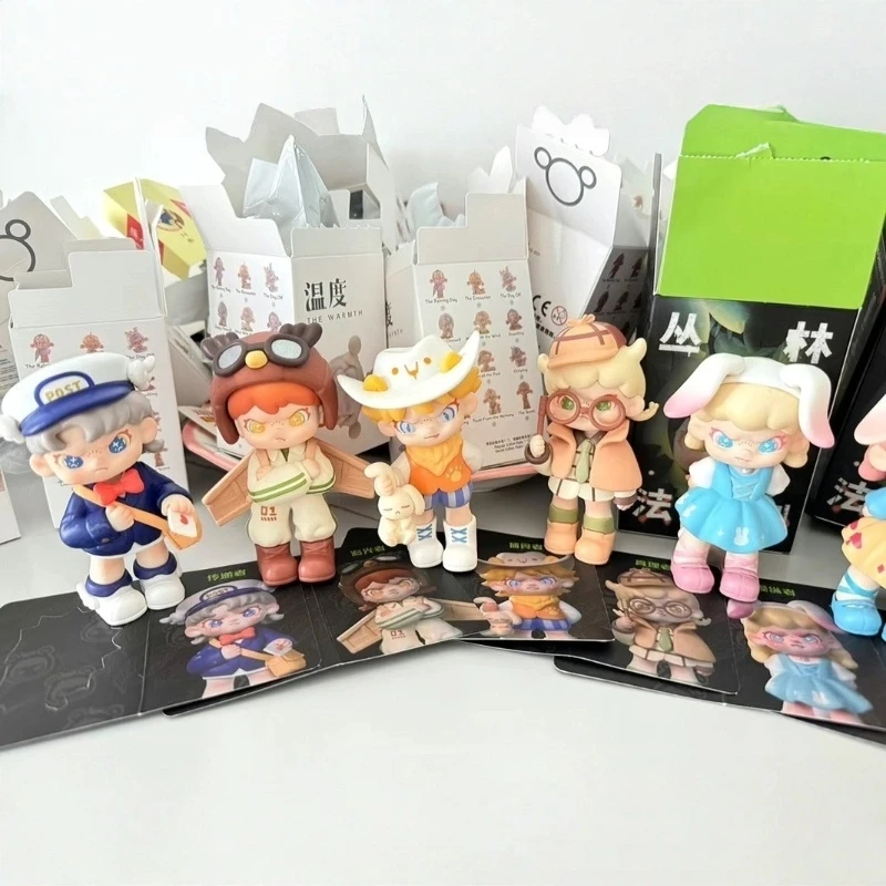 

Toy Hot Droa Three Generations Jungle Law Handmade Blind Box Toy Desktop Decoration Animation Figure Collectible Birthday Gift