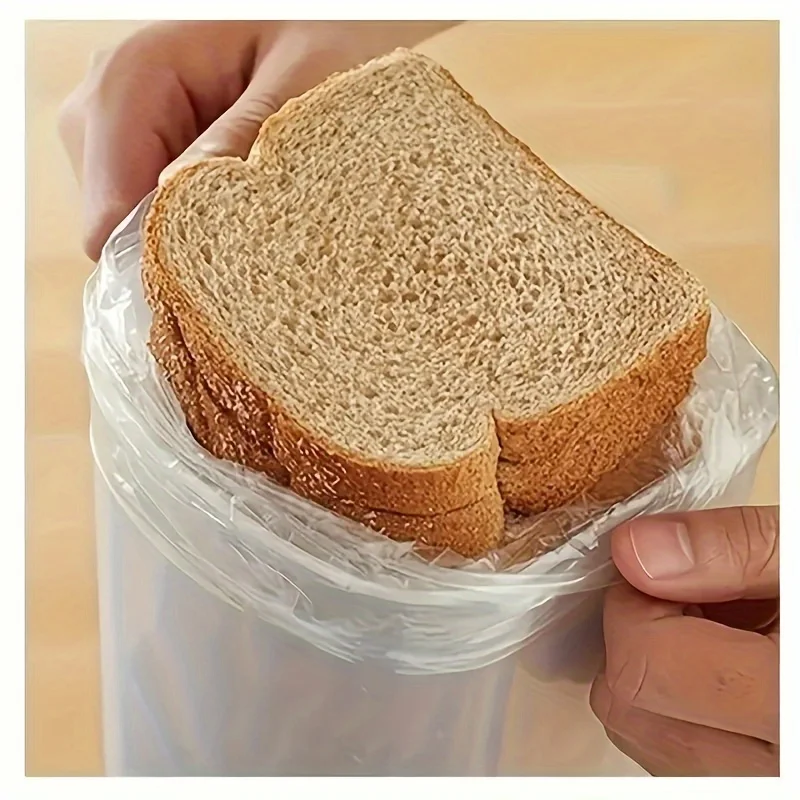 Plastic Bread Box With Flip-Top Lid - Reusable, Rectangular  Container For Fresh Bread & More - Keeps Food Fresh Longer Bread  B