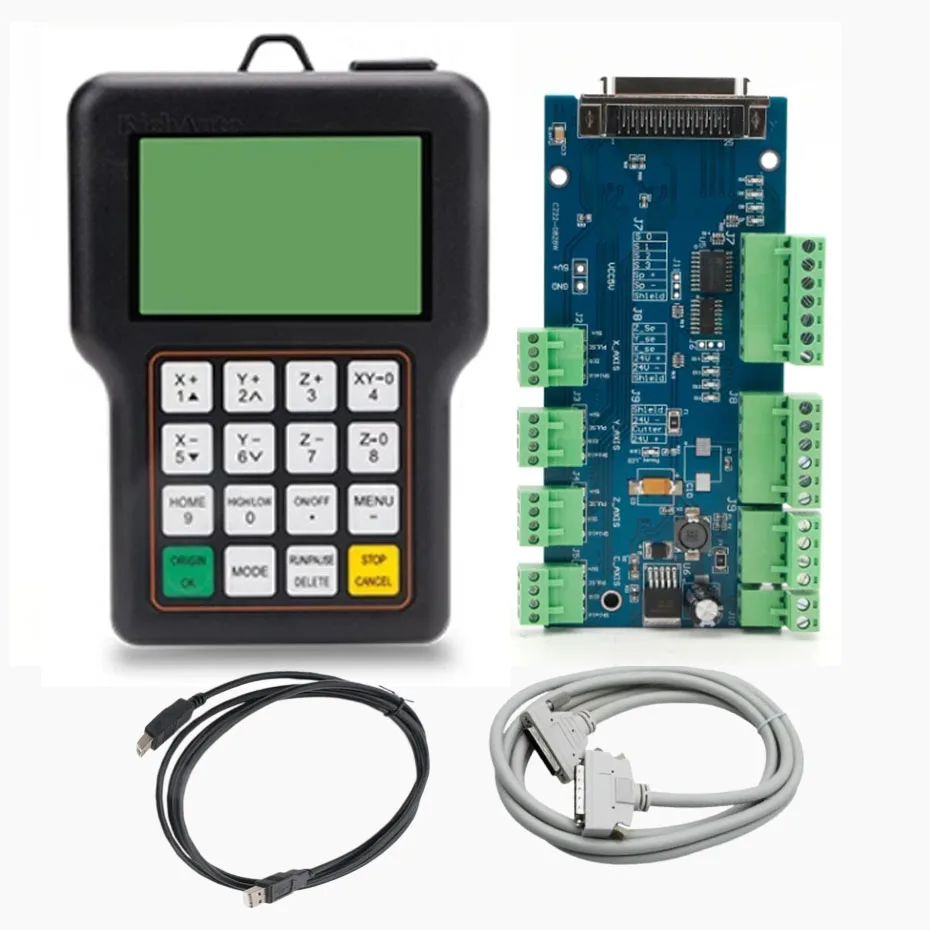

Original DSP 0501 CNC engraving machine remote motion card 3-axis Usb handle controller