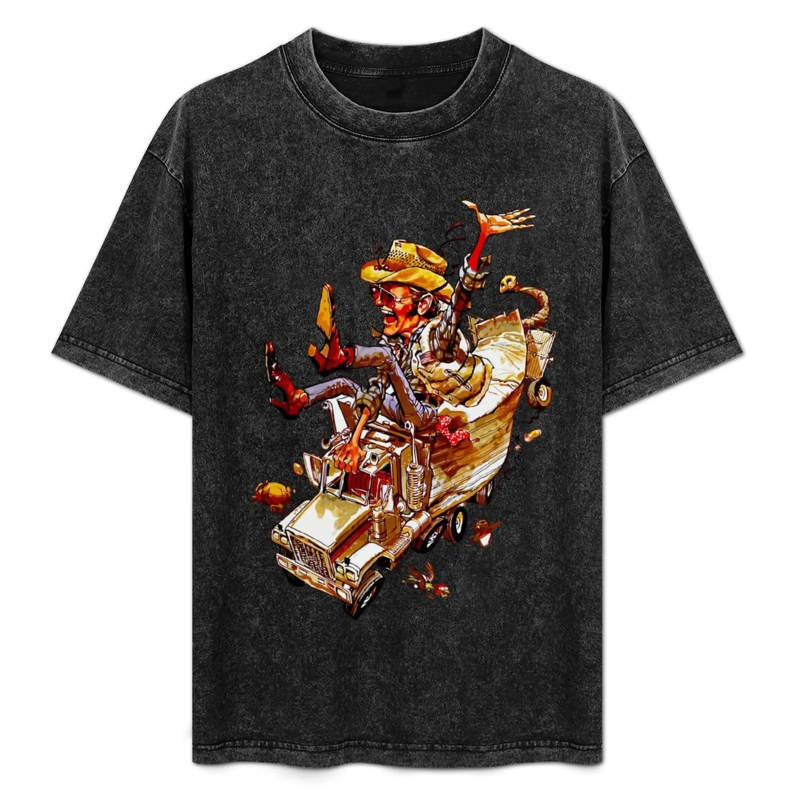 

Jerry and the Bandit T-Shirt Basic Simple Design Short Sleeve Shirt