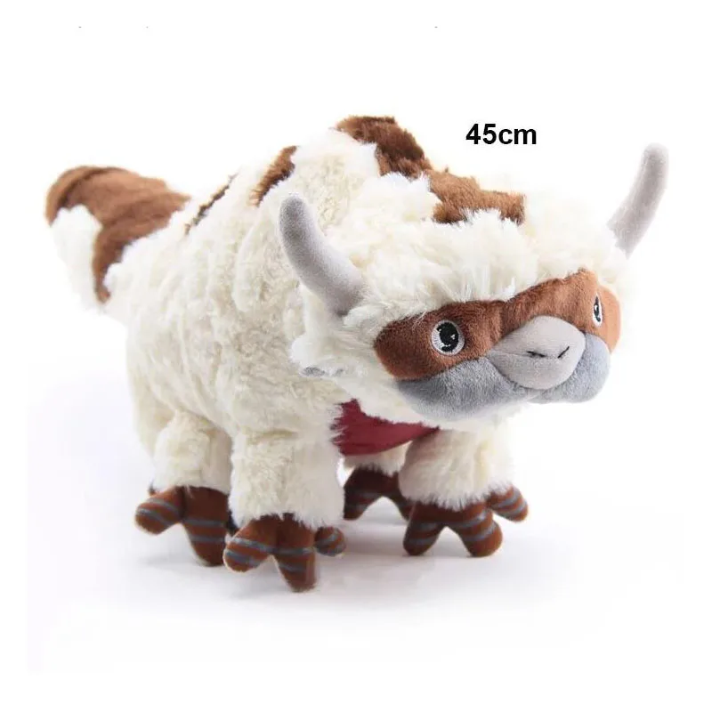 50cm New APPA Plush Anime Kawaii Avatar The Last Airbender Appa Plush Toys TV Series Plush Appa Avatar Stuffed Dolls Kids Toys