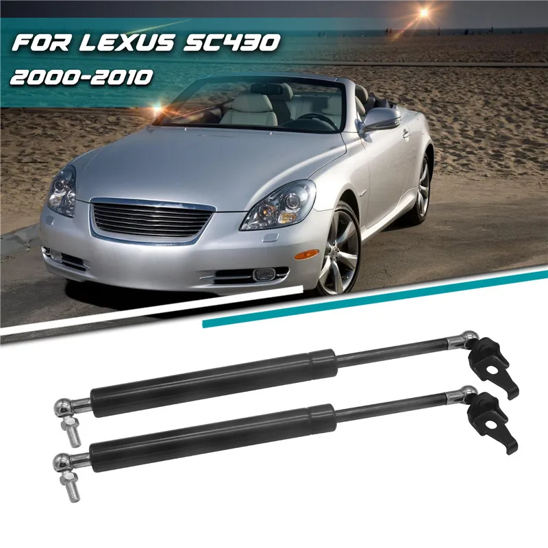 

Pneumatic lifting support bar for bonnet panels for 2000-2010 Lexus SC430 Front Hood Support Rod Auto Parts