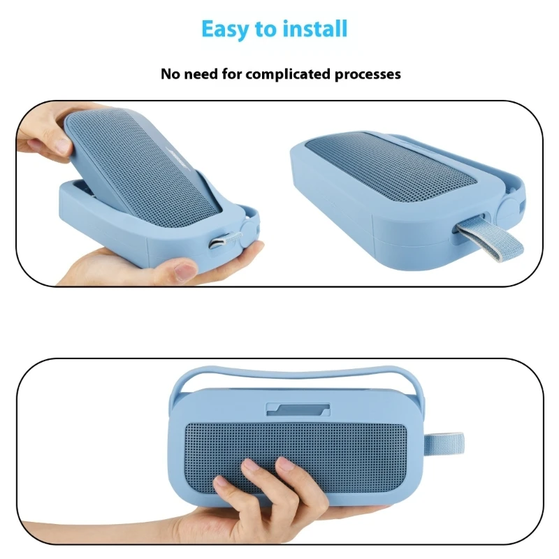 D0UA защитный силиконовый чехол для SLF генерации Bluetooth-совместимого динамика Shockpereper Skin