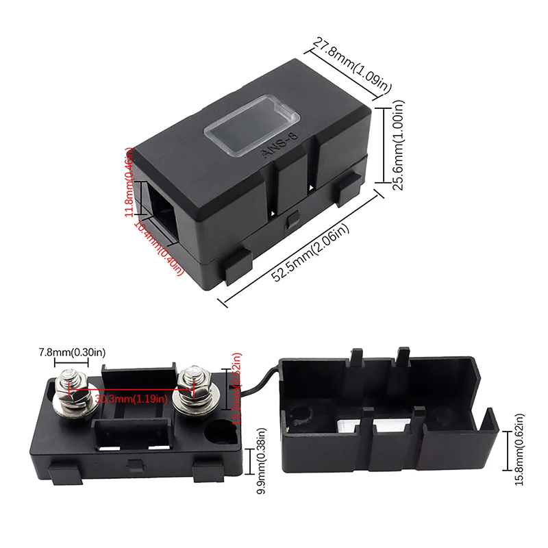 

ANS-H Small Fork Bolt Fuse Box Bolt Type Fuse Box Fuse Block Fork Bolt Fuse Holder