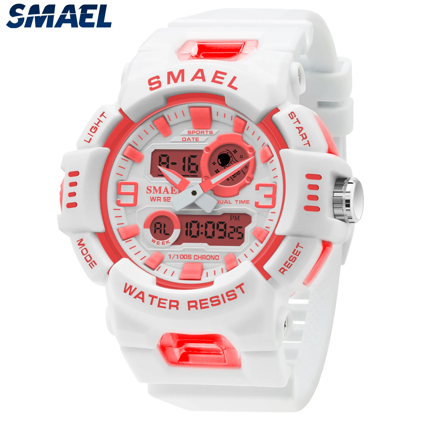 SMAEL 8083 Watch Student Youth Vitality Candy Color Sports Multi functional Electronic Watch