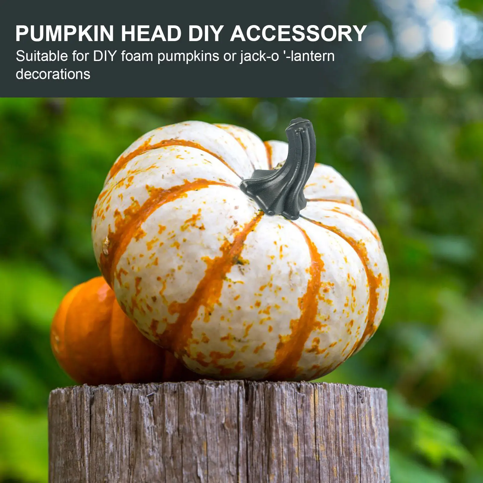 24Pcs Pumpkin Handle Plastic Stems for DIY Festival Halloween Thanksgiving Harvest Pumpkin Craft Festival DIY Craft