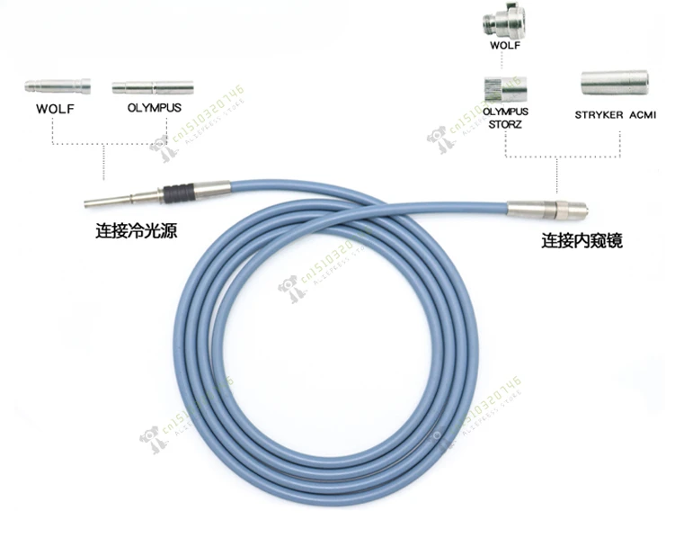 Storz Light-Guiding Optic Fiber Endoscope Optical Illuminator Optical Fiber