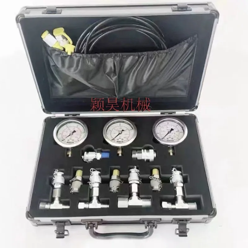 Pressure gauge for Carter excavator special stress testing table, excavator accessories, test table