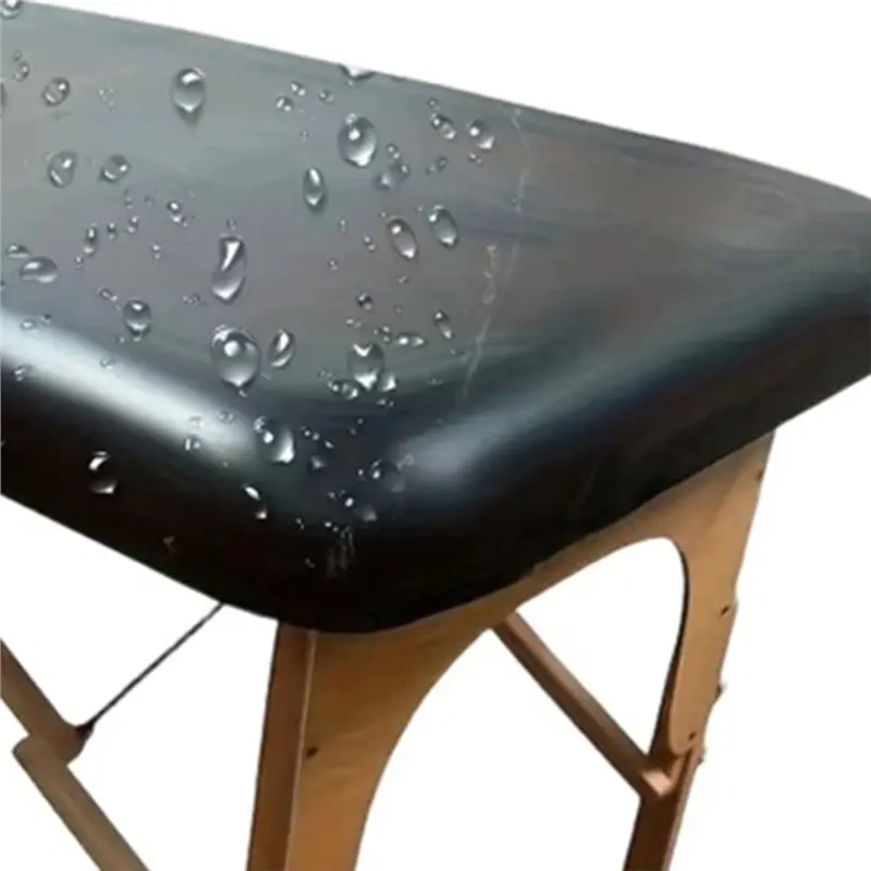 AT19-غطاء سرير التدليك لصالون التجميل بولي Leather الجلود المجهزة حصيرة غطاء طاولة التدليك ورقة عيادة التدريب المنزلي المهنية #5