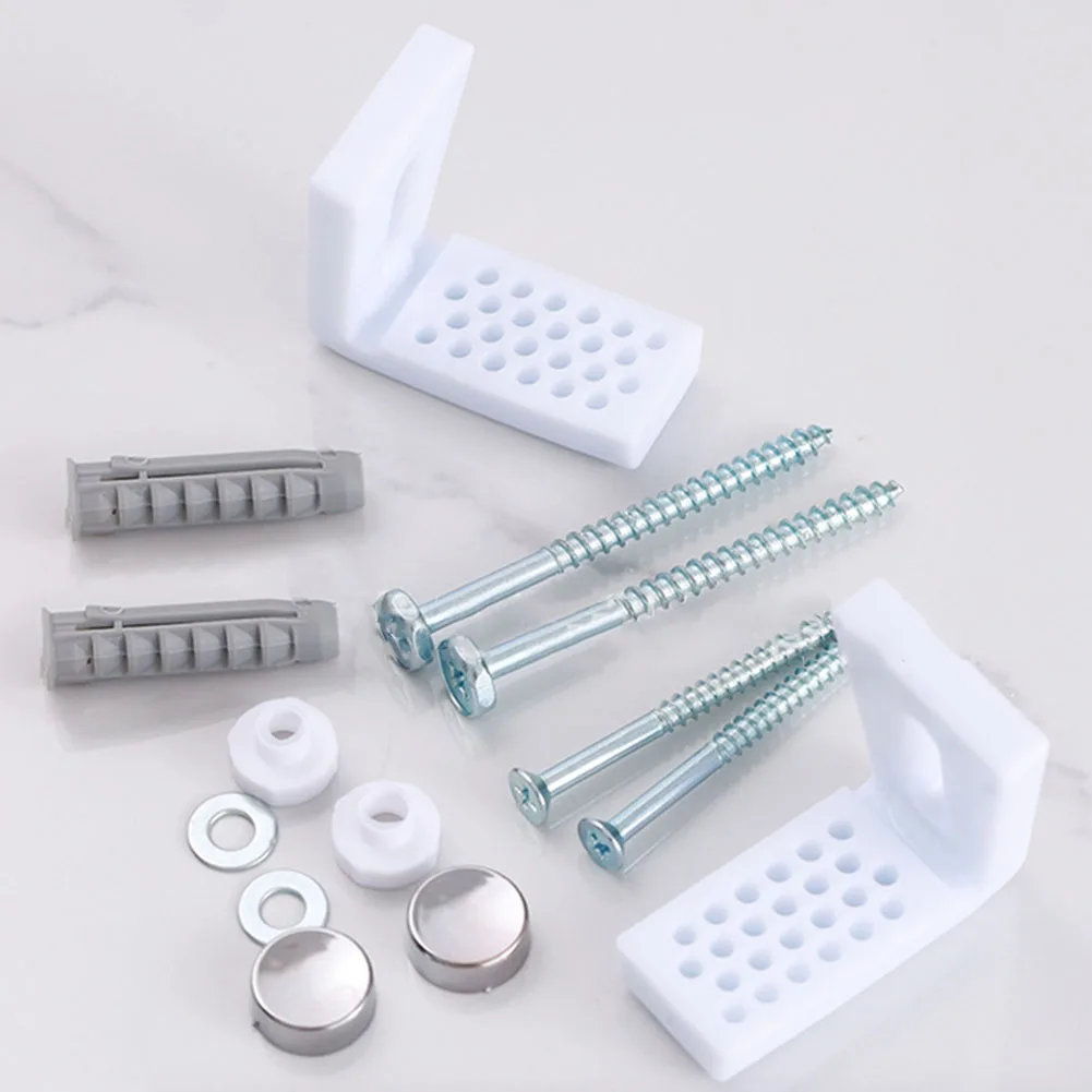 This Bathroom Fixture Mounting Kit Contains Essential Parts to Ensure Your Toilet Stays Firmly in Place After Setup