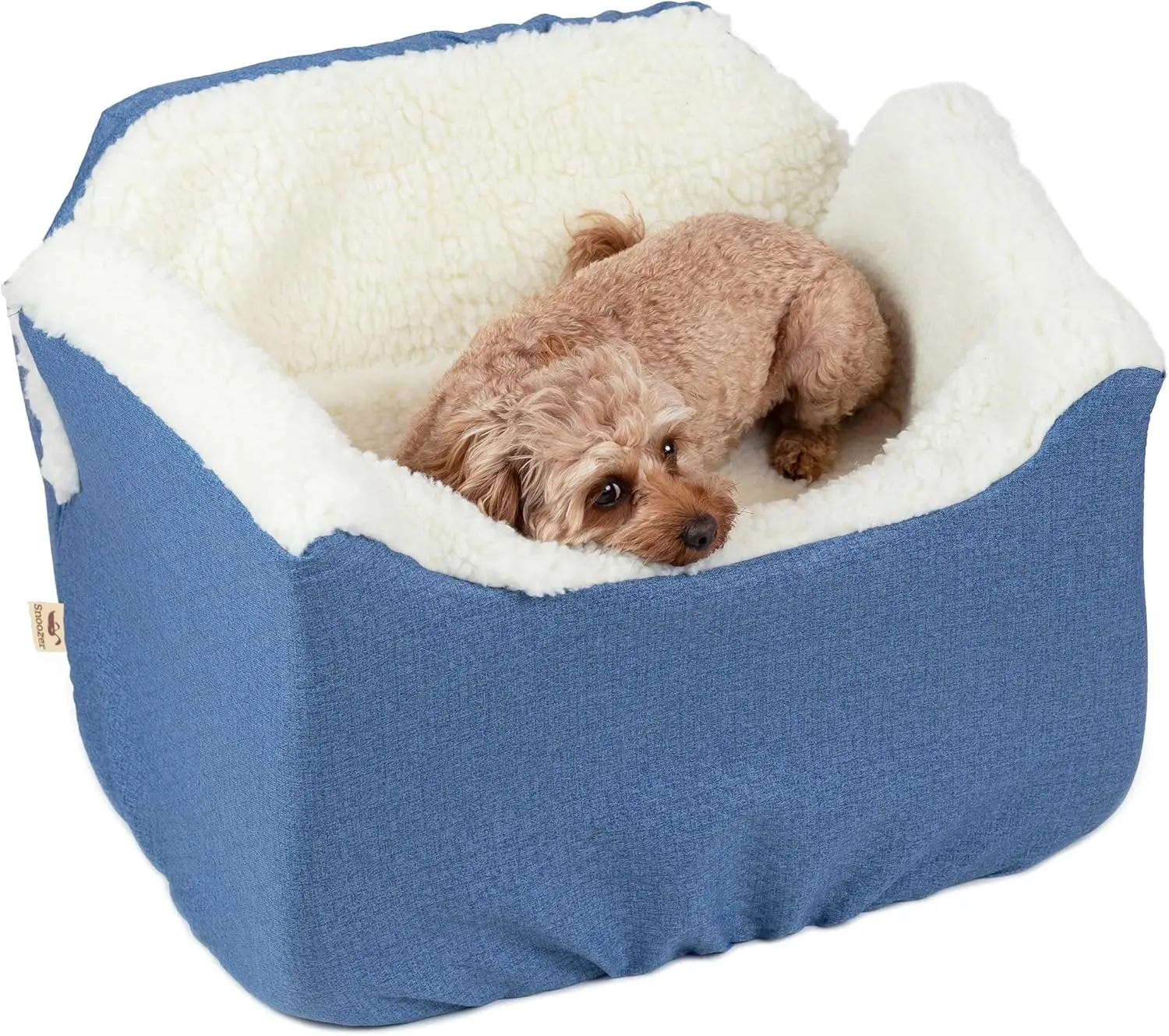 

Dog Car Seat: Lookout I Dog Booster Car Seat for Pets up to 25lbs, Helps Alleviate Travel Sickness & Fear for Dogs, Removable Wa