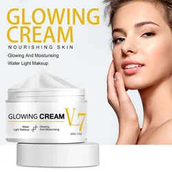 V7 Brightening Face Cream Can Lighten The Dark Spots Whiten Brighten Deeply Moisturize The Skin Suitable for All Skin Types