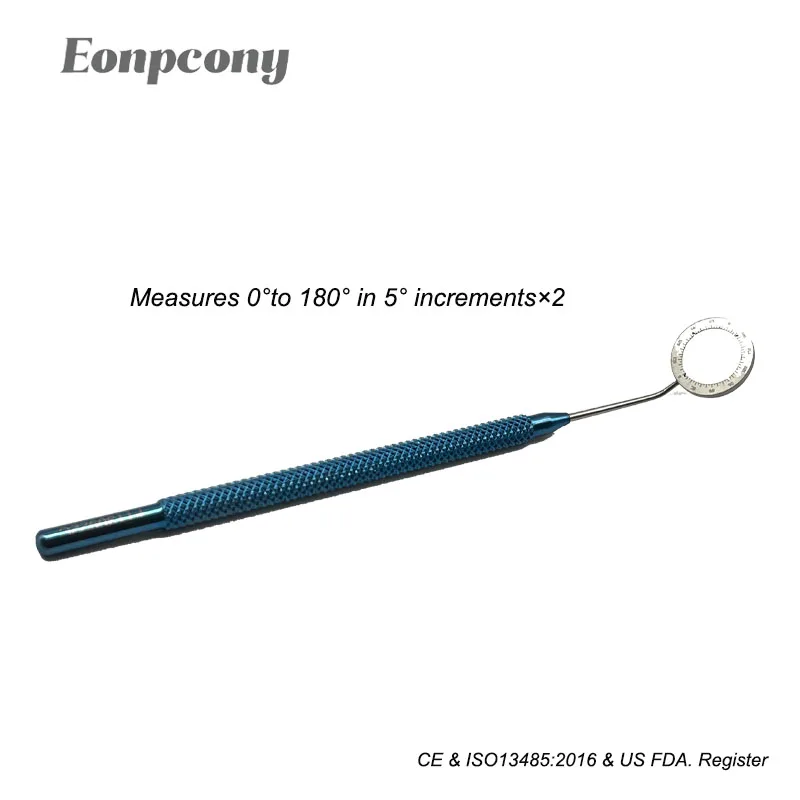 Mendez/Henderson Degree Gauge Titanium Alloy  Ophthalmic Surgical Instruments