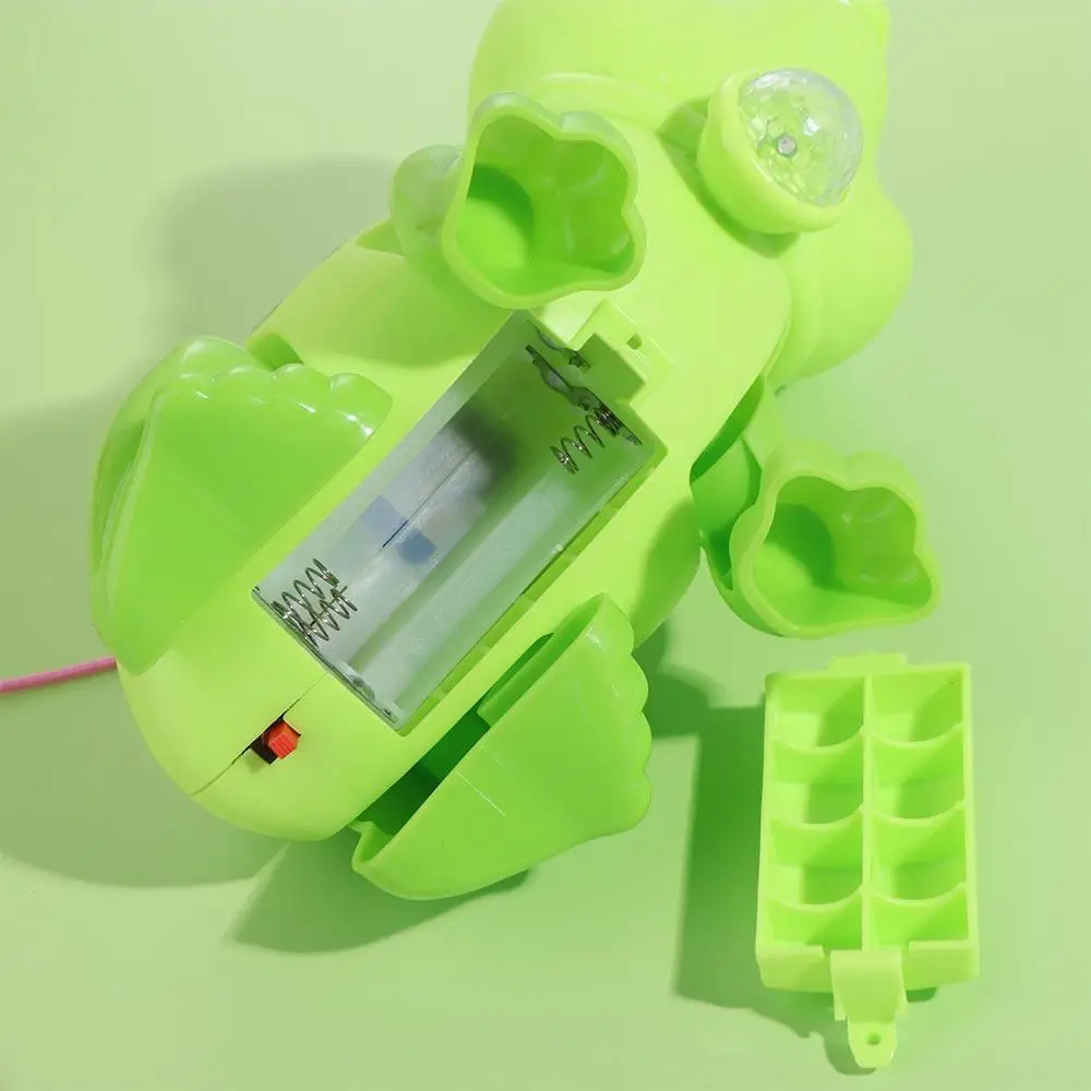 Rana elettrica elettrica con proiezione musicale Rana dei cartoni animati Proiezione musicale educativa Montessori