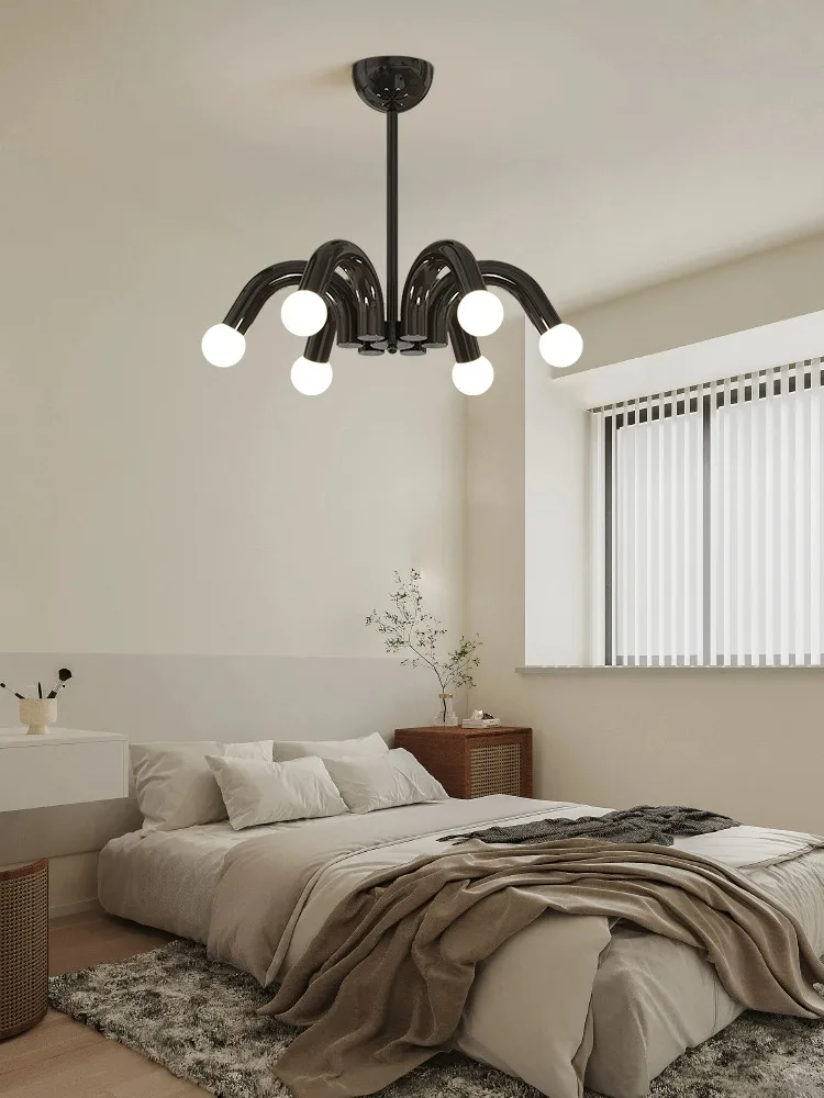 

AiPaiTe French Cream Style Bedroom Pendant Light, Kids Room Modern Magic Bean Eye Care Living Room LED Pendant Light.