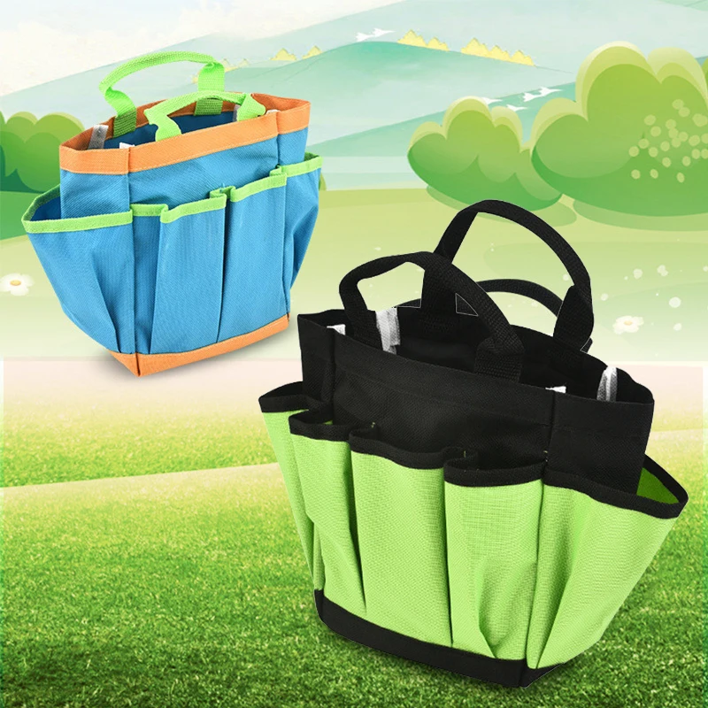 Multi Functional Oxford Cloth Waterproof Large Capacity Gardening Tool Kit Portable Outdoor Tool Kit