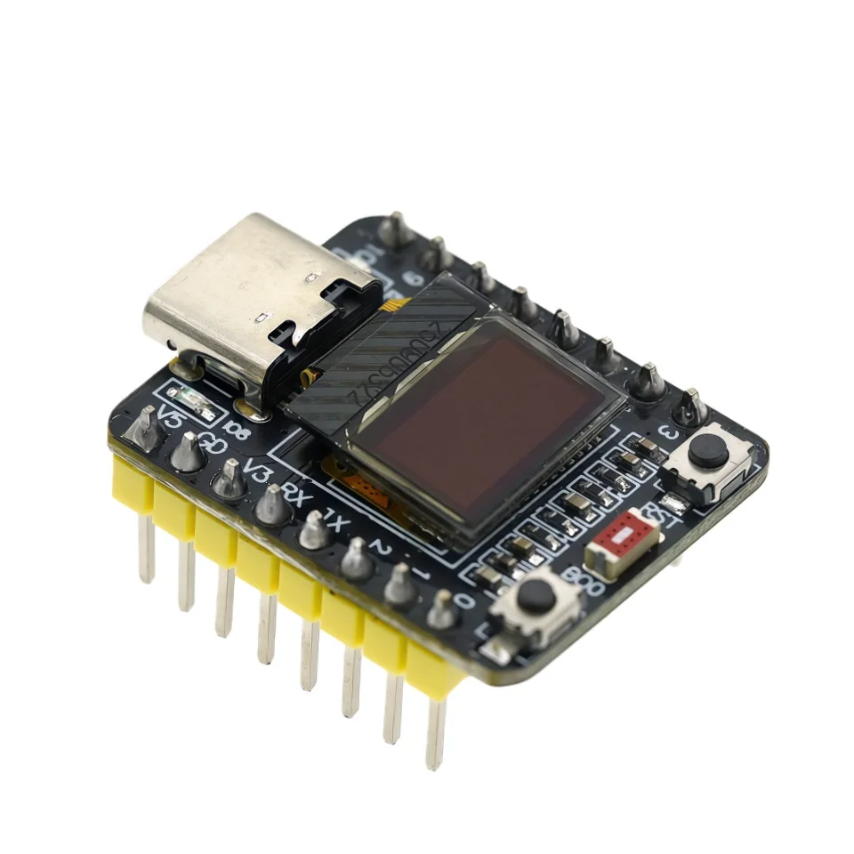 ESP32-C3 SuperMini Entwicklungsboard WiFi BLE RISC-V mit 0,42 Zoll OLED Keramikantenne Typ-C für Arduino IoT – Detail 4
