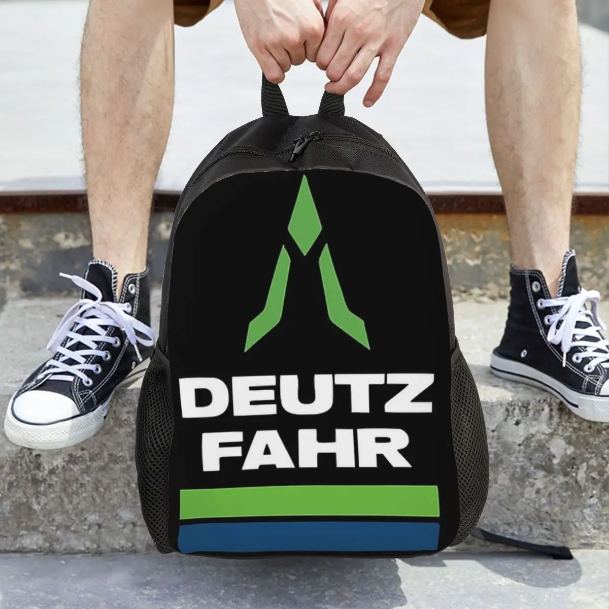 

Рюкзак с логотипом Deutz Fahr, Лидер продаж, рюкзак большой емкости, детская сумка для книг, школьная сумка, сумки на плечо для мужчин и женщин