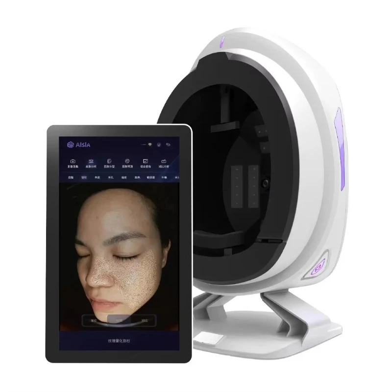 Sprzęt do salonów kosmetycznych Analizator skóry Tester skóry Analizador Facial Tester wilgotności skóry Analiza twarzy Maszyna do analizy skóry 3D