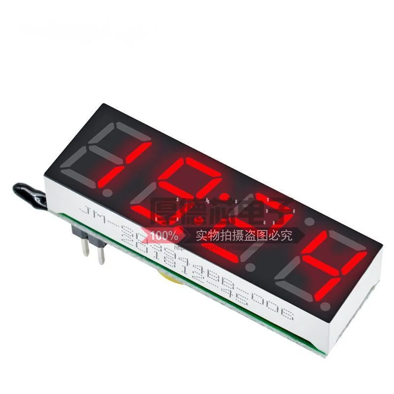 Diymore 3 em 1 R8025 Digital LED Time Clock Temperatura Módulo de Tensão Mini Voltímetro Termômetro para Carro Arduino Eletrônico DIY