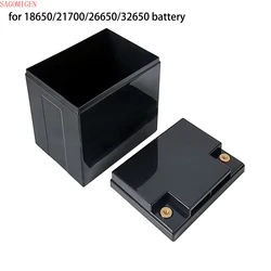 18650/21700 Lithium Battery Storage Boxes Case 26650/32650 LiFePO4 Battery Plastic Box 12v 24v 10Ah 15Ah 20Ah Battery Cells Case