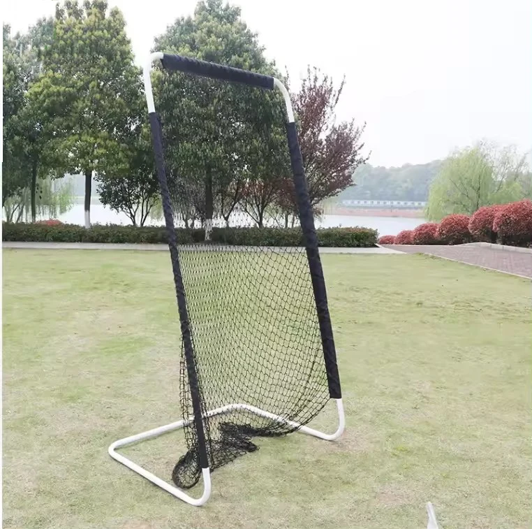 高品質ポータブルサッカーフットボール練習用リターンネットサッカートレーニング機器サッカーキックネット